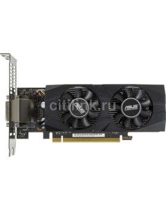 Видеокарта NVIDIA GeForce GTX 1650 GTX1650 O4G LP BRK 4ГБ GDDR5 OC Ret Asus