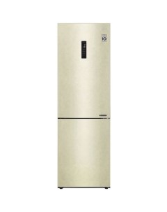 Холодильник двухкамерный GA B459CESL Total No Frost инверторный бежевый Lg