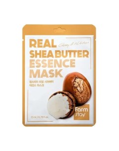 Тканевая маска для лица FarmStay с маслом ши 23 мл Farmstay