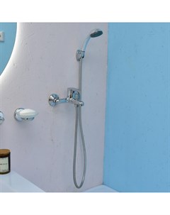 Смеситель для ванны короткий излив с картриджем хром 0402 719 Istok life