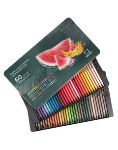 Набор пастельных карандашей монолитов GrafArt 60 цветов Малевичъ