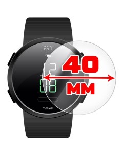Пленка защитная гидрогелевая для смарт часов Samsung Galaxy Watch 6 40mm матовая Krutoff
