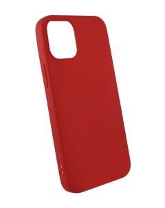 Чехол защитный TPU для Apple iPhone 12 mini Красный 1 1 мм Luxcase