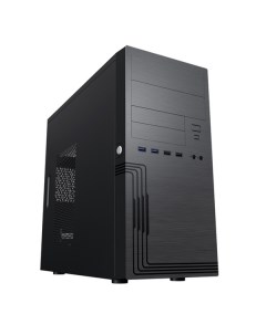 Корпус компьютерный ES555BK 6188250 черный Powerman