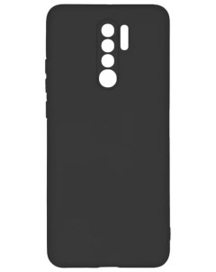 Клип кейс софт тач для Xiaomi Redmi 9 черный Péro