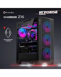 Корпус игровой WARRIOR Z16 Black Prime box