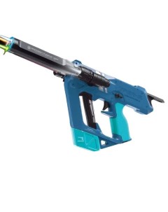 Игрушечный пистолет M416 электрический гелевый бластер пули орбиз синий Matreshka