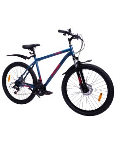 Велосипед горный F 200 D рама 19 Dark Blue Red Acid