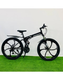 Велосипед складной TITAN год 2024 на рост145 185 черно зеленый Vetro