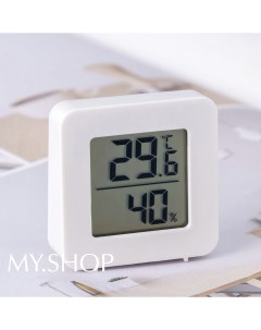 Термометр комнатный электронный гигрометр мини метеостанция My.shop