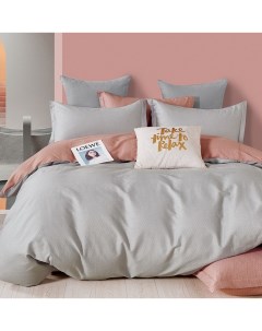 Комплект постельного белья СК 218 евро 4нав 180 Розовые сны