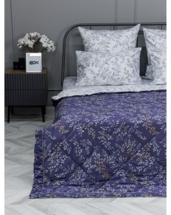Комплект постельного белья с одеялом сатин Забвение семейный Doncotton