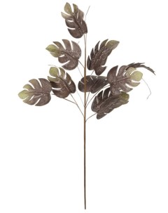Искусственный цветок Монстера зеленый 109 см Вещицы