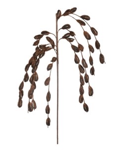 Искусственный цветок Кофейная ветка кофейный 130 см Вещицы