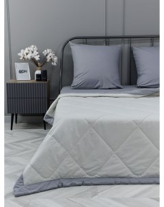 Комплект постельного белья с одеялом Горный воздух семейный Doncotton