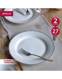 Тарелка обеденная Unpoko 2 шт 27 см Apollo