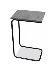 Приставной стол SHT CT9 серый 40x30x64 см Hesby