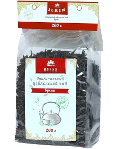 Чай черный Цейлонский букет листовой 200 г Ilkin