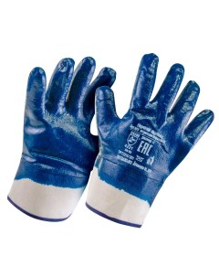 Перчатки нитриловые синие крага 1шт Prc