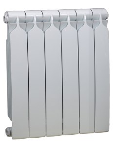Биметаллический радиатор RT500 85 6 секций белый b9920111555 Bilux