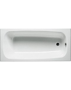 Чугунная ванна Continental 150x70 с противоскользящим покрытием дна Roca