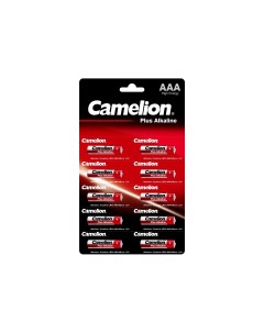 Батарейка AAA LR03 1 5V блистер 10шт цена за 1шт Alkaline Plus Camelion