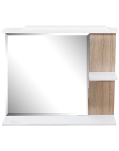 Зеркало шкаф Магнолия декор 85 Асб-мебель