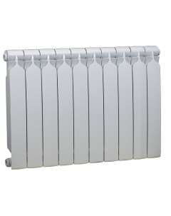 Биметаллический радиатор RT500 85 10 секций белый b9920111550 Bilux