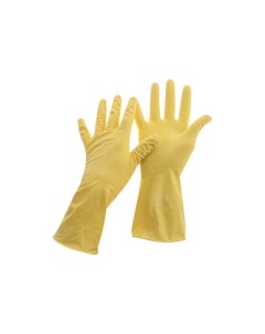 Перчатки Хозяйственные Латексные Суперпрочные Желтые Размер M It0741 IT0741 Grass