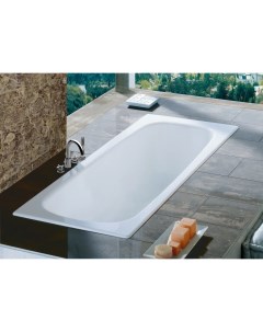 Чугунная ванна Continental 170х70 см с противоскользящим покрытием Roca