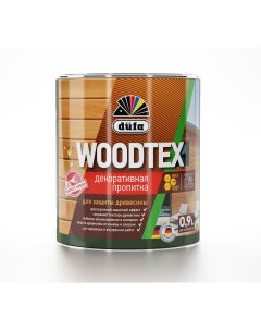 Пропитка для дерева Wood Tex бесцветная 900 мл Dufa