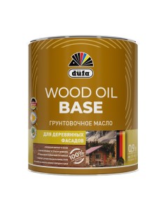 Грунтовочное масло для дерева Дюфа Wood Oil Base 0 9 л Dufa