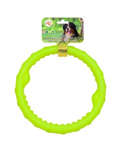 Игрушка для собак Зооник кольцо желтое плавающее 24 5см Nobrand