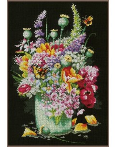 Набор для вышивания Букет цветов PN 0183477 Lanarte