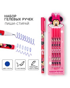 Ручка пиши стирай 4 штуки минни маус Disney