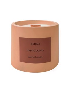 Свеча ароматическая Капучино с деревянным фитилем в камне 120 0 Bykali
