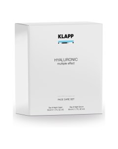 Набор Гиалуроник Крем Сыворотка Hyaluronic Cream Serum Klapp (германия)