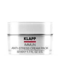 Крем маска анти стресс Anti Stress Cream Pack Klapp (германия)