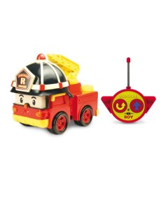 Радиоуправляемая игрушка машинка пожарный Рой Робокар Поли Robocar poli