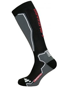 Носки горнолыжные Compress 85 Ski Socks Black Grey Blizzard