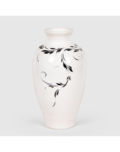 Керамическая ваза Porc ceramic Муза с росписью 32х18 см Porc-сeramic