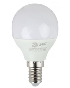 Лампа светодиодная E14 6W 4000K матовая ECO LED P45 6W 840 E14 Era