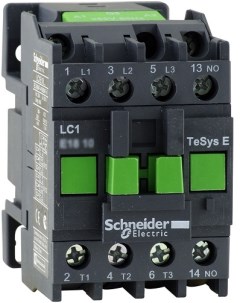 Контактор LC1E0910M5 TeSys E 3P 1НО 9А 400В AC3 220В 50ГЦ Schneider electric