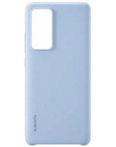 Чехол 40735 для 12 12X Silicone Case blue Xiaomi