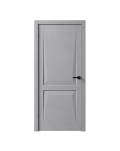 Дверь межкомнатная глухая с замком и петлями в комплекте Интеграл 80x200 см ПВХ цвет дюна темная Без бренда