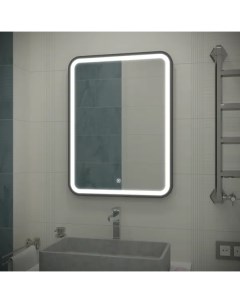 Зеркало с подсветкой Simple Gray LED 60x80 см Без бренда