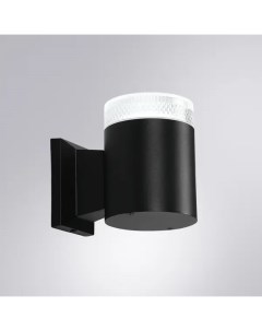 Светильник настенный уличный Piautos 15 Вт IP54 цвет черный Arte lamp