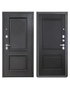 Дверь входная металлическая Порта 88x205 см правая черная Portika