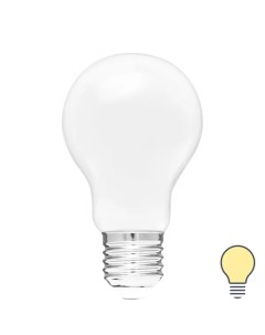 Лампа светодиодная LEDF E27 220 240 В 9 Вт груша матовая 1000 лм теплый белый свет Volpe