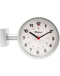 Часы настенные Дубль металл цвет серебристый бесшумные 20x25 см Dream river